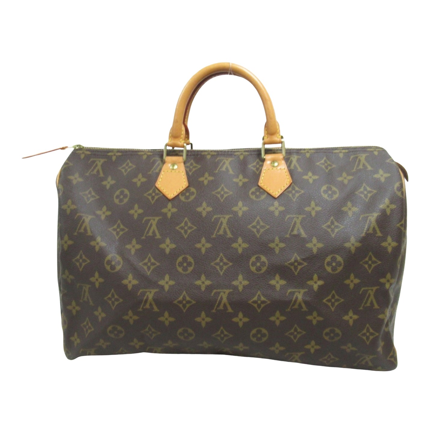 Louis Vuitton Speedy 40, Brown, Canvas, handbag