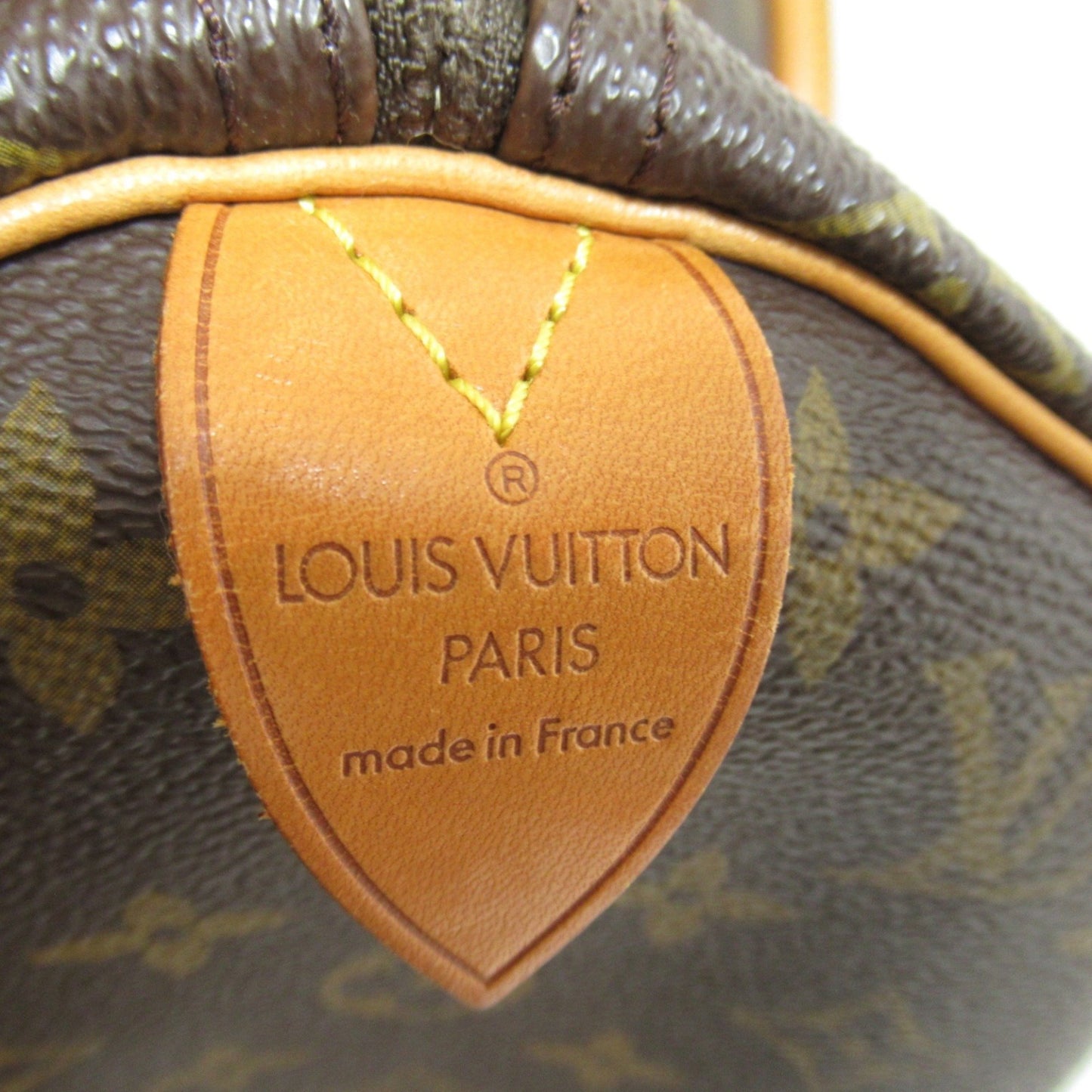 Louis Vuitton Speedy 40, Brown, Canvas, handbag