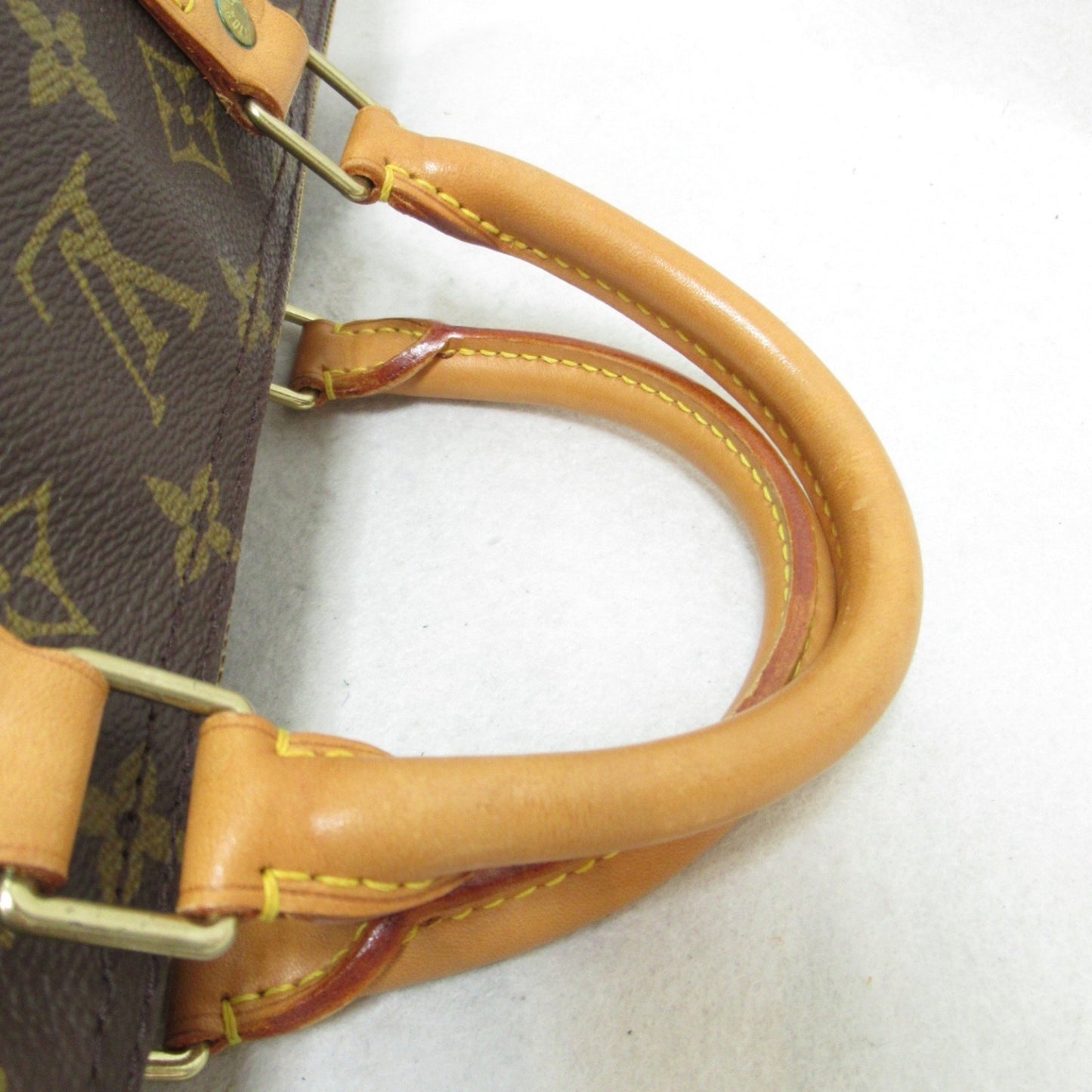 Louis Vuitton Speedy 40, Brown, Canvas, handbag