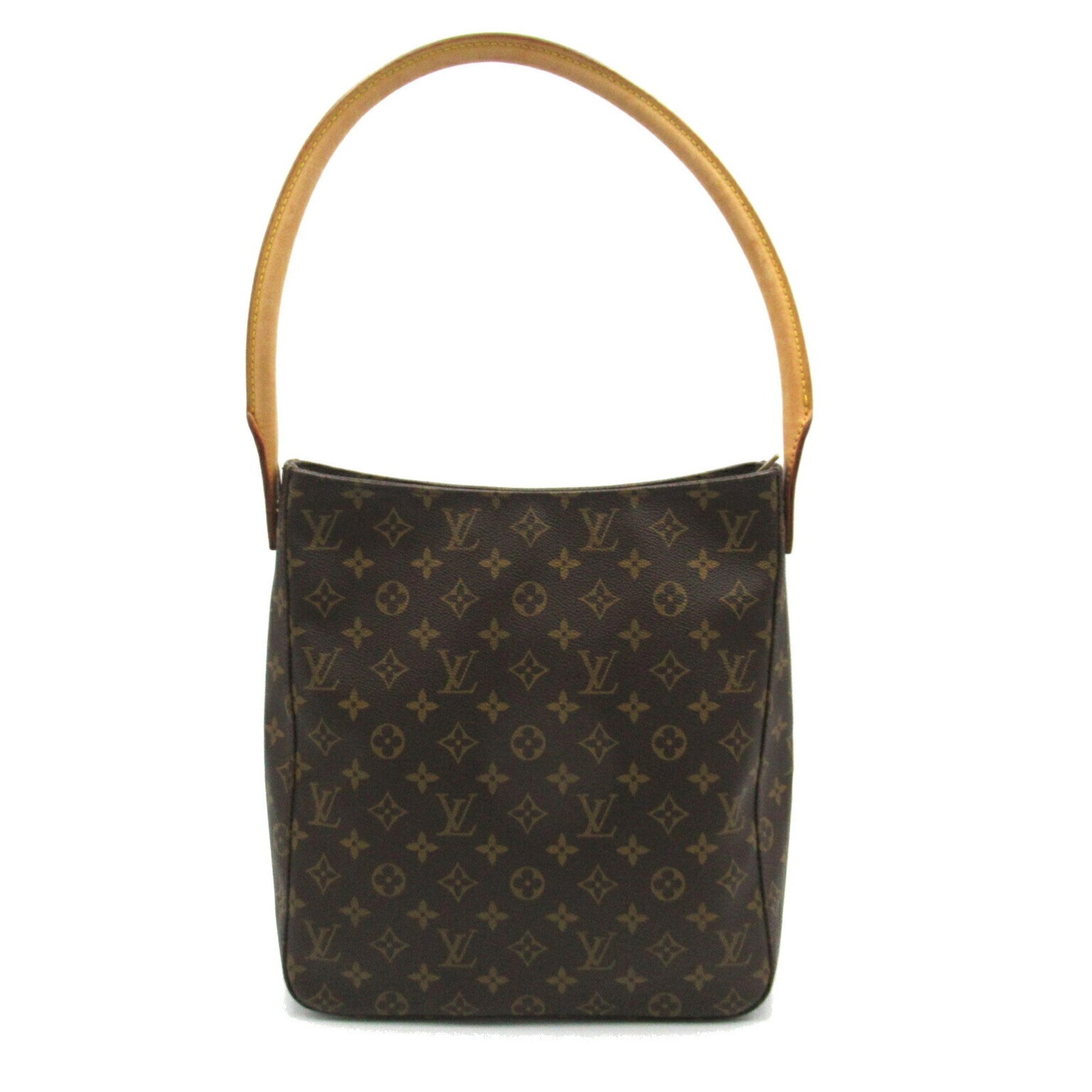 Louis Vuitton Looping GM, Brown, Canvas, shoulder