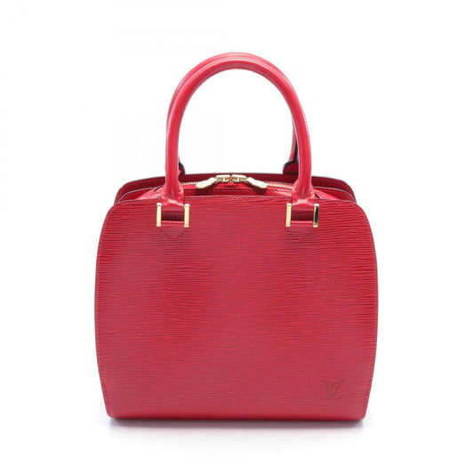 Louis Vuitton Pont Neuf, Red, Leather, handbag