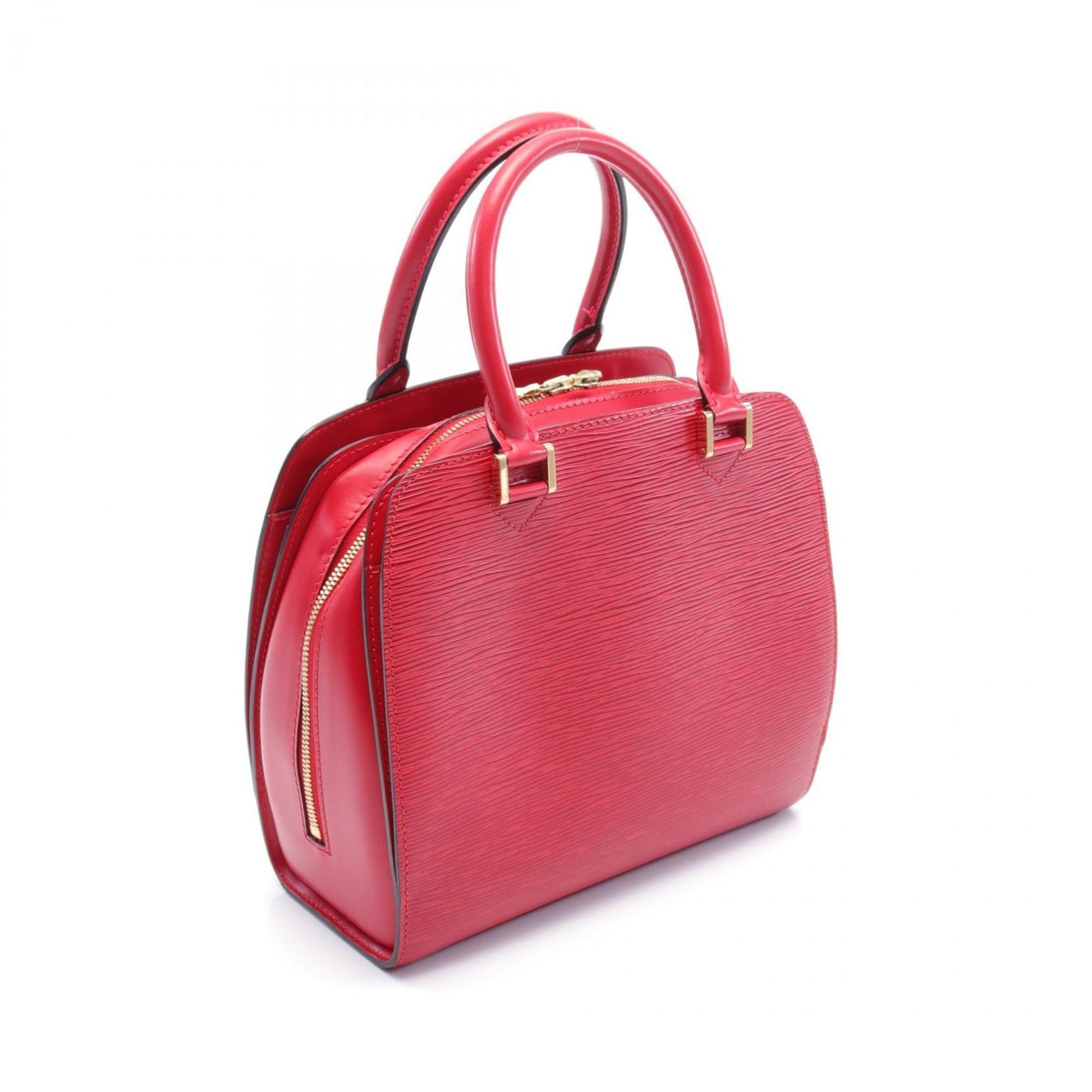 Louis Vuitton Pont Neuf, Red, Leather, handbag