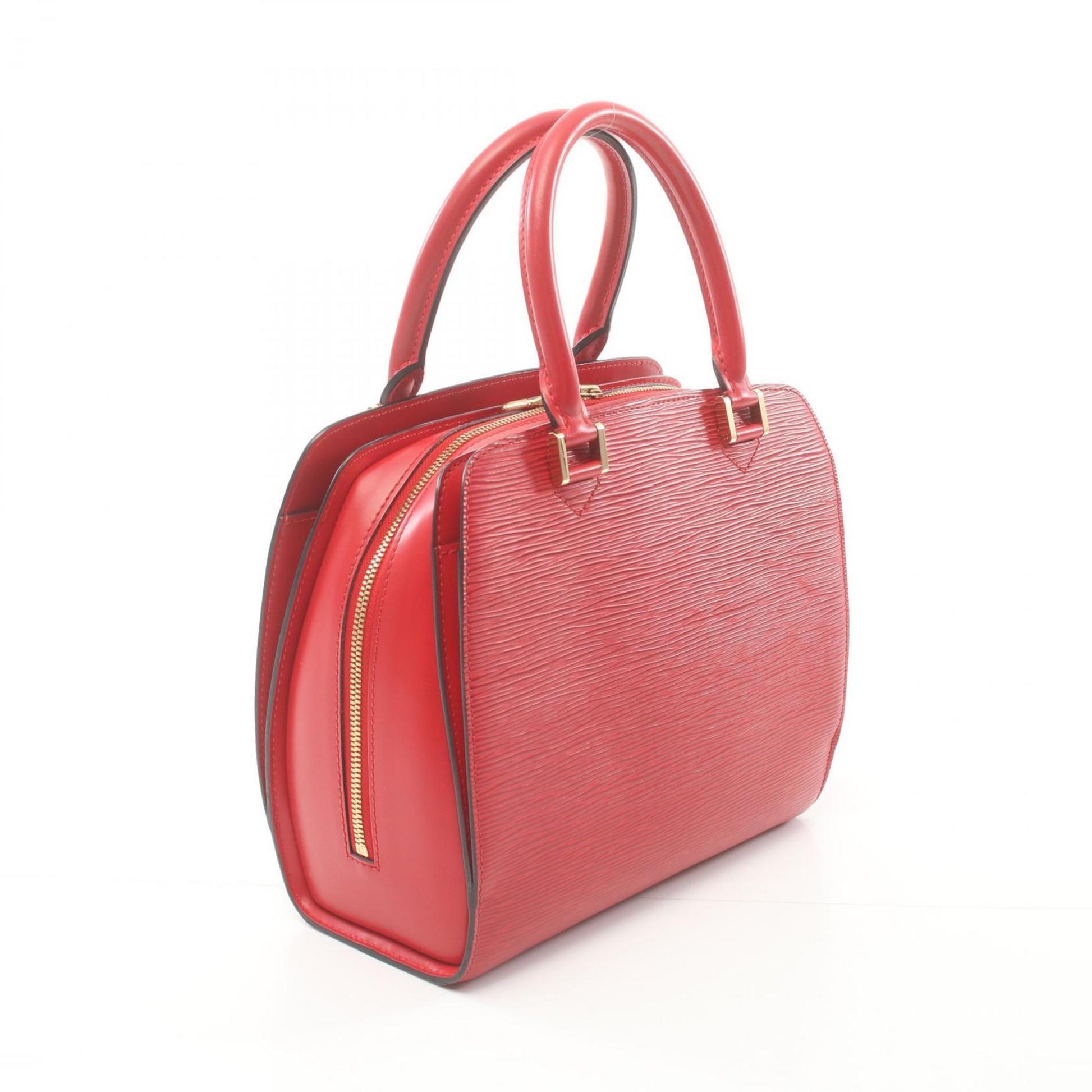 Louis Vuitton Pont Neuf, Red, Leather, handbag