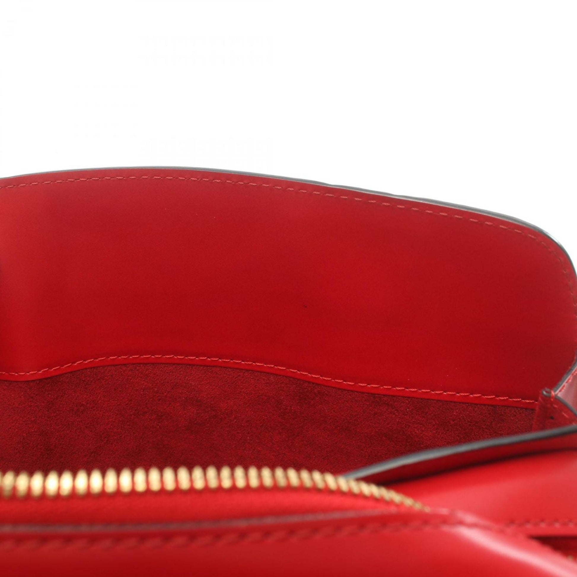 Louis Vuitton Pont Neuf, Red, Leather, handbag