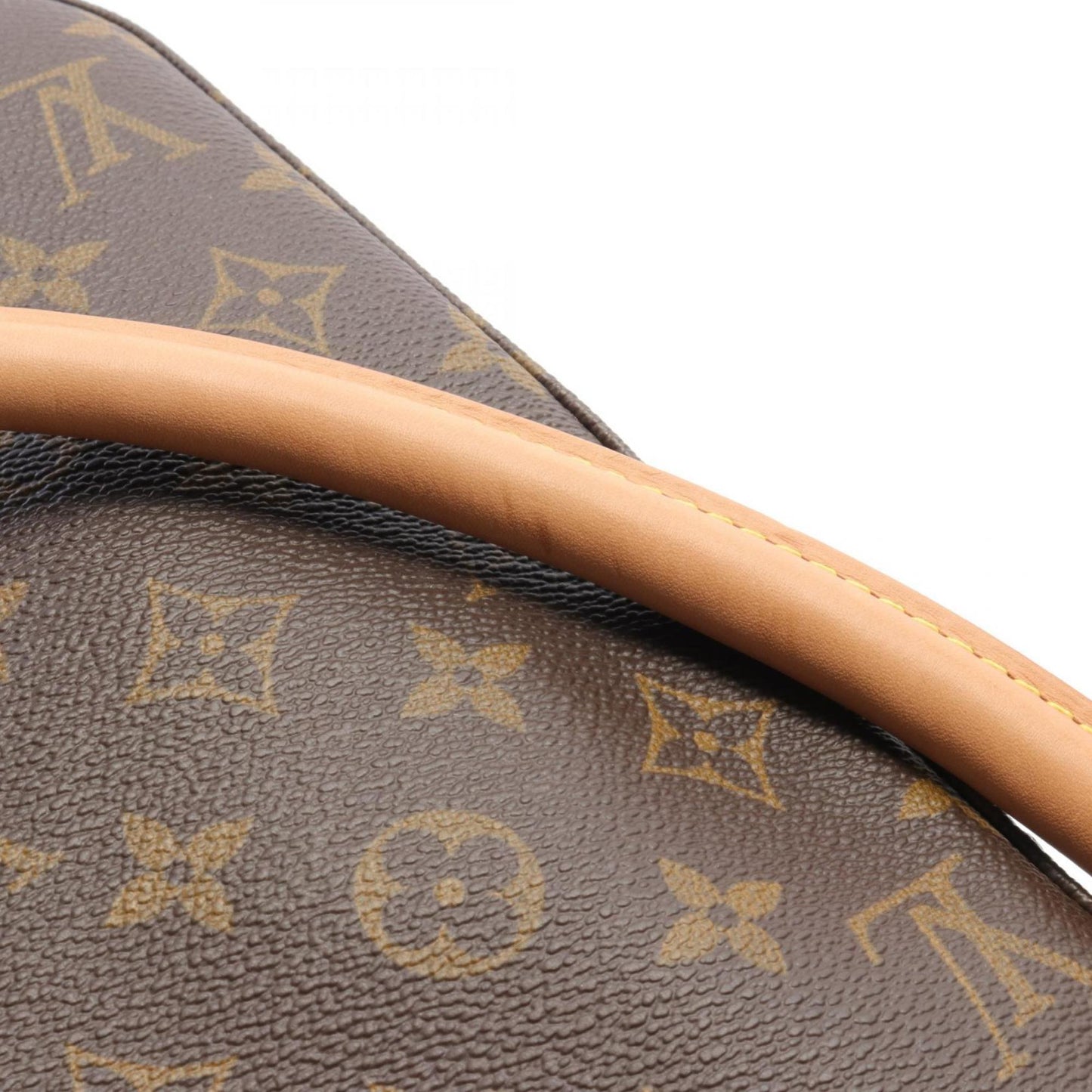 Louis Vuitton Looping, Brown, Canvas, shoulder