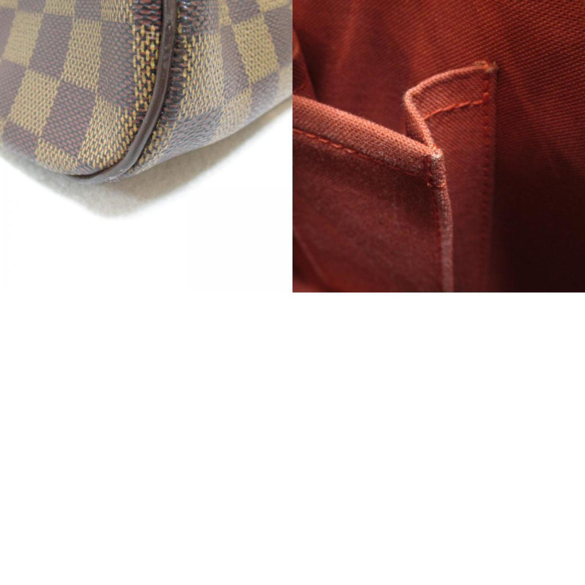 Louis Vuitton Ribera, Brown, Canvas, handbag