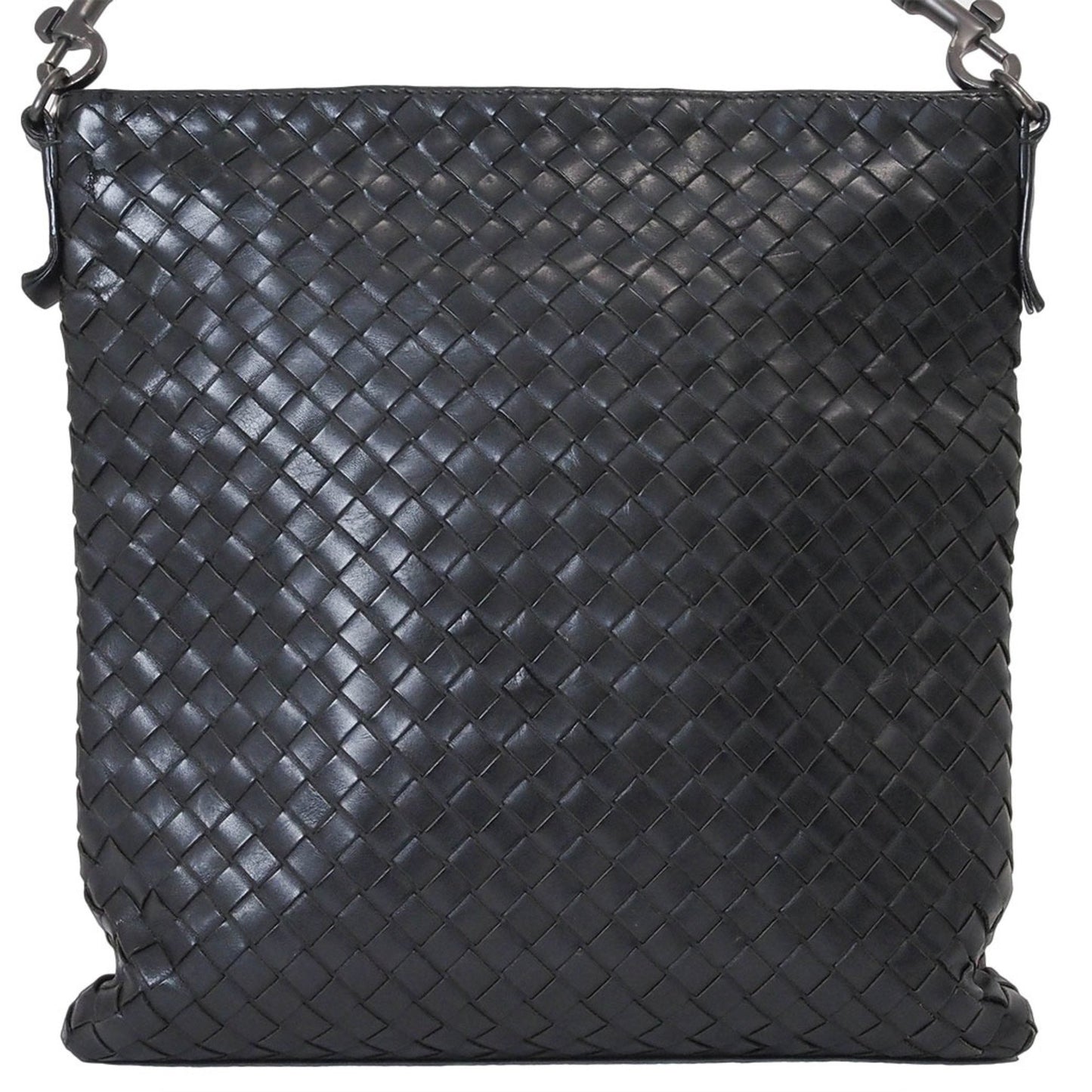 Bottega Veneta Intrecciato, Black, Leather, shopper