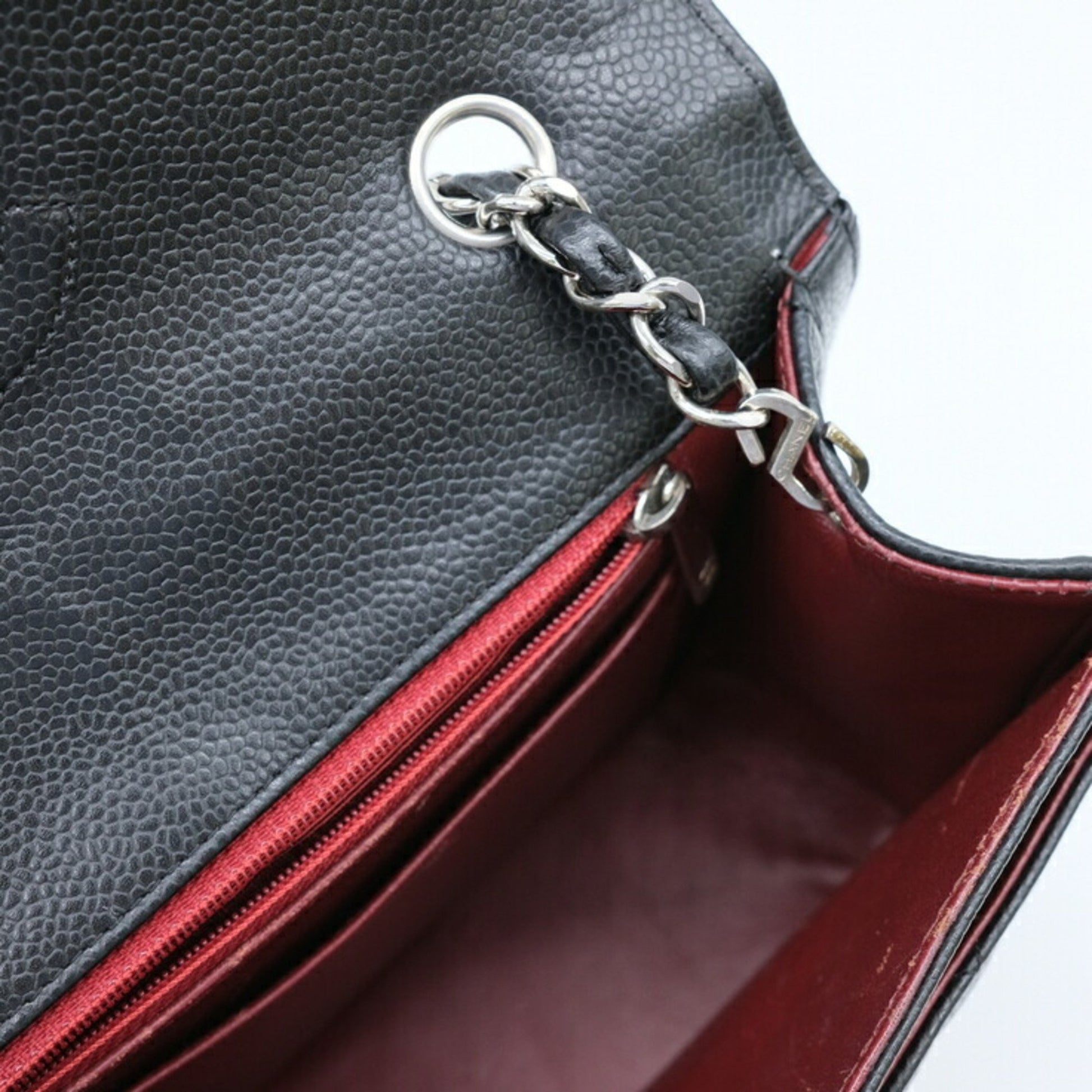 "Chanel 2,55", Black, Leather, shoulder