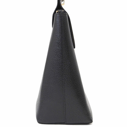 Gucci Bamboo, Black, Leather, handbag