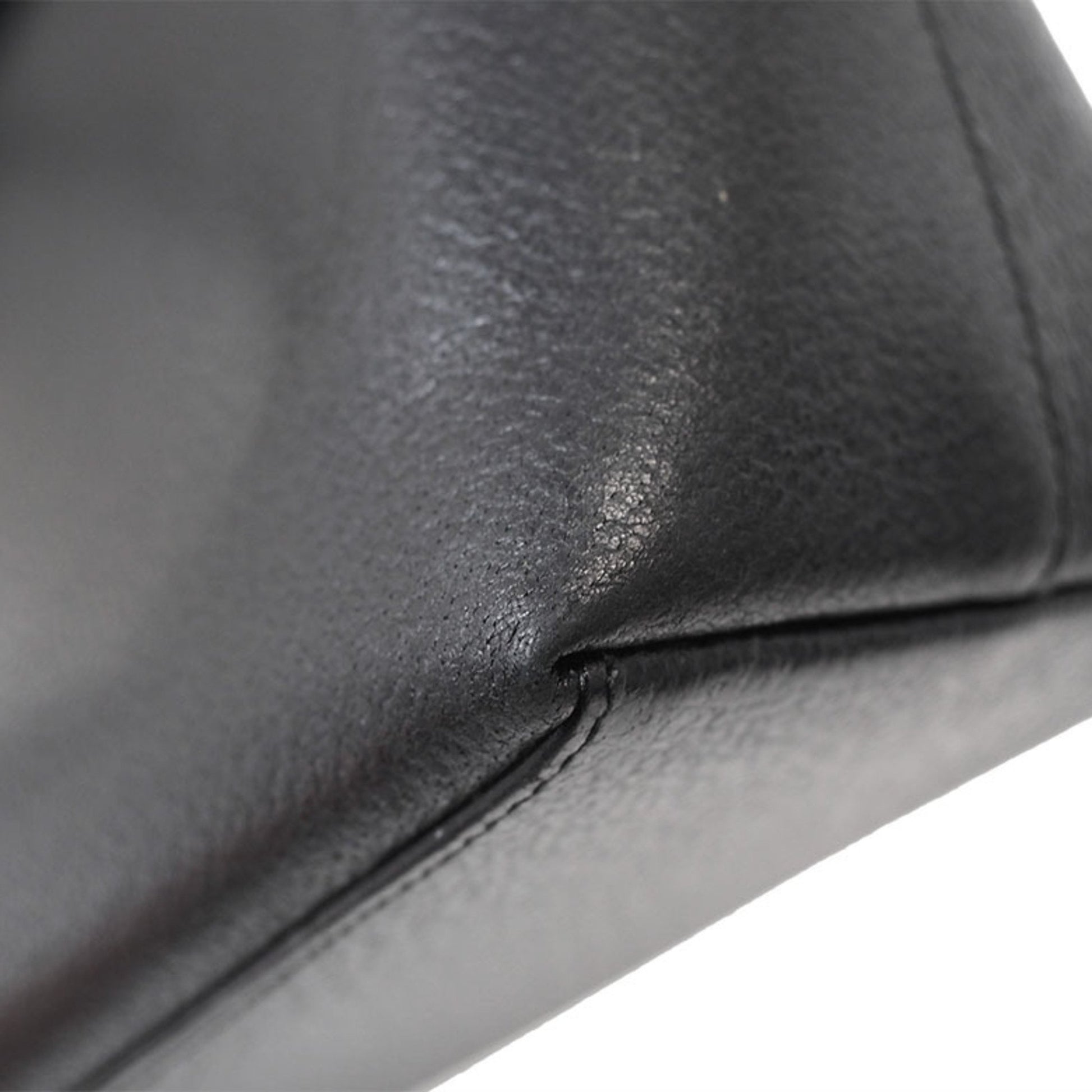 Gucci Bamboo, Black, Leather, handbag