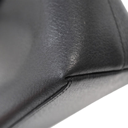 Gucci Bamboo, Black, Leather, handbag