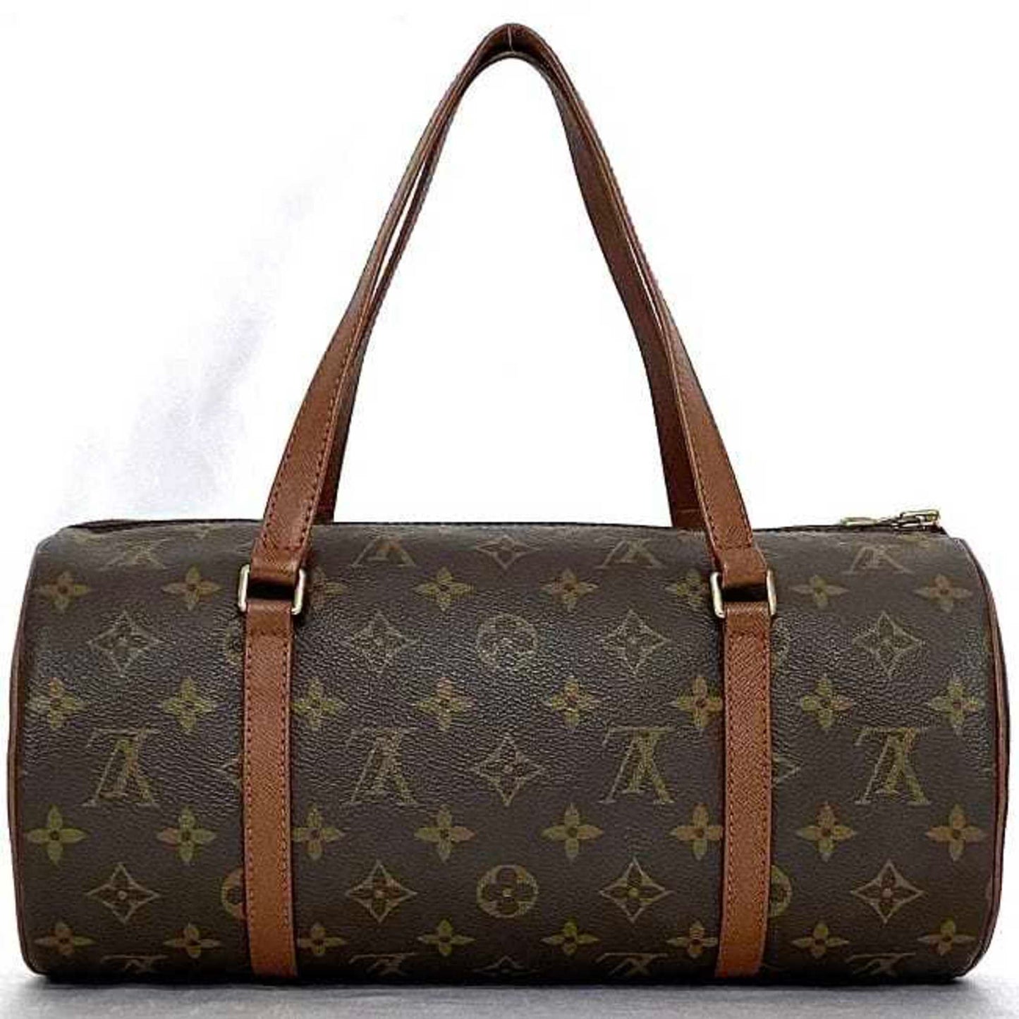 Louis Vuitton Papillon 30, Brown, Canvas, handbag