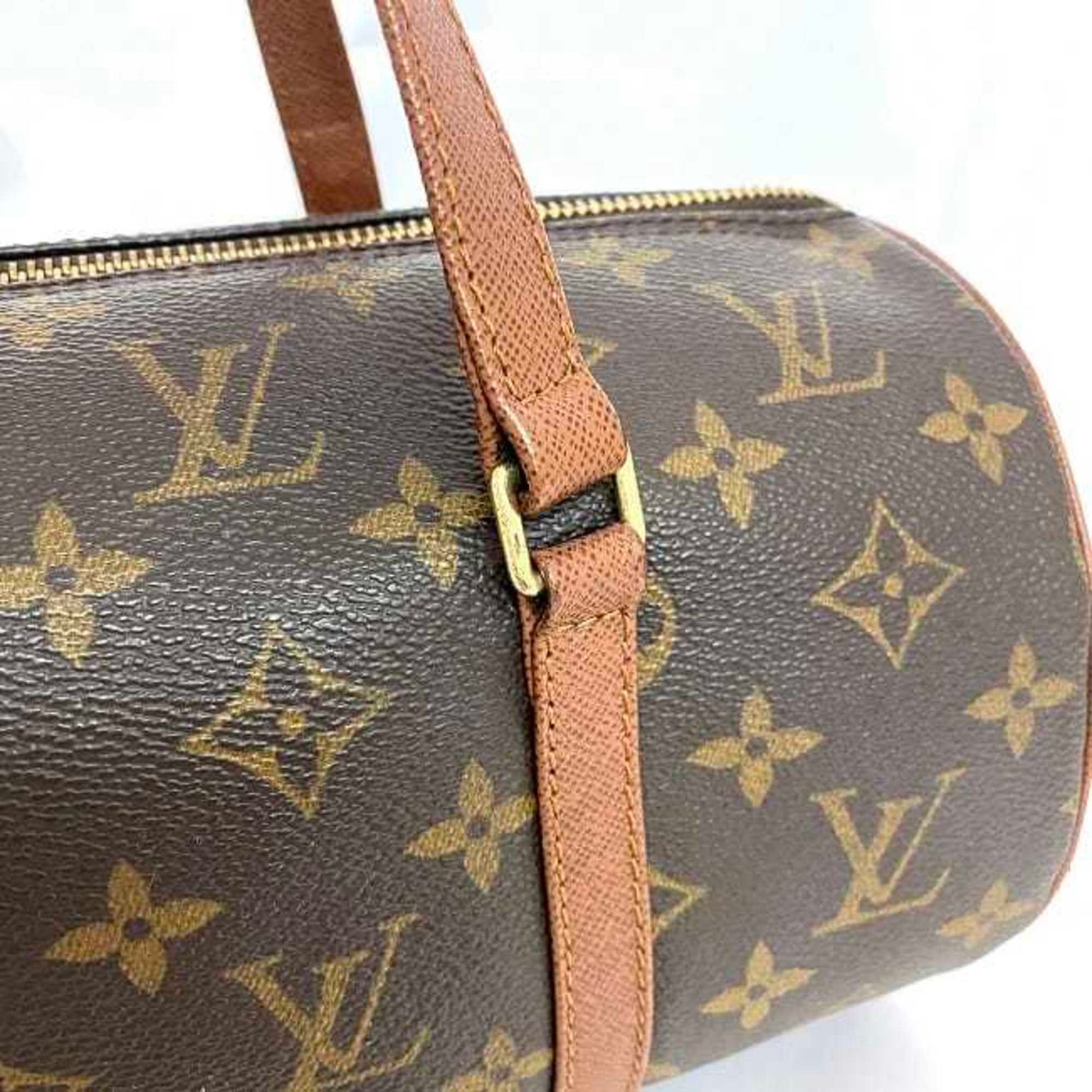 Louis Vuitton Papillon 30, Brown, Canvas, handbag