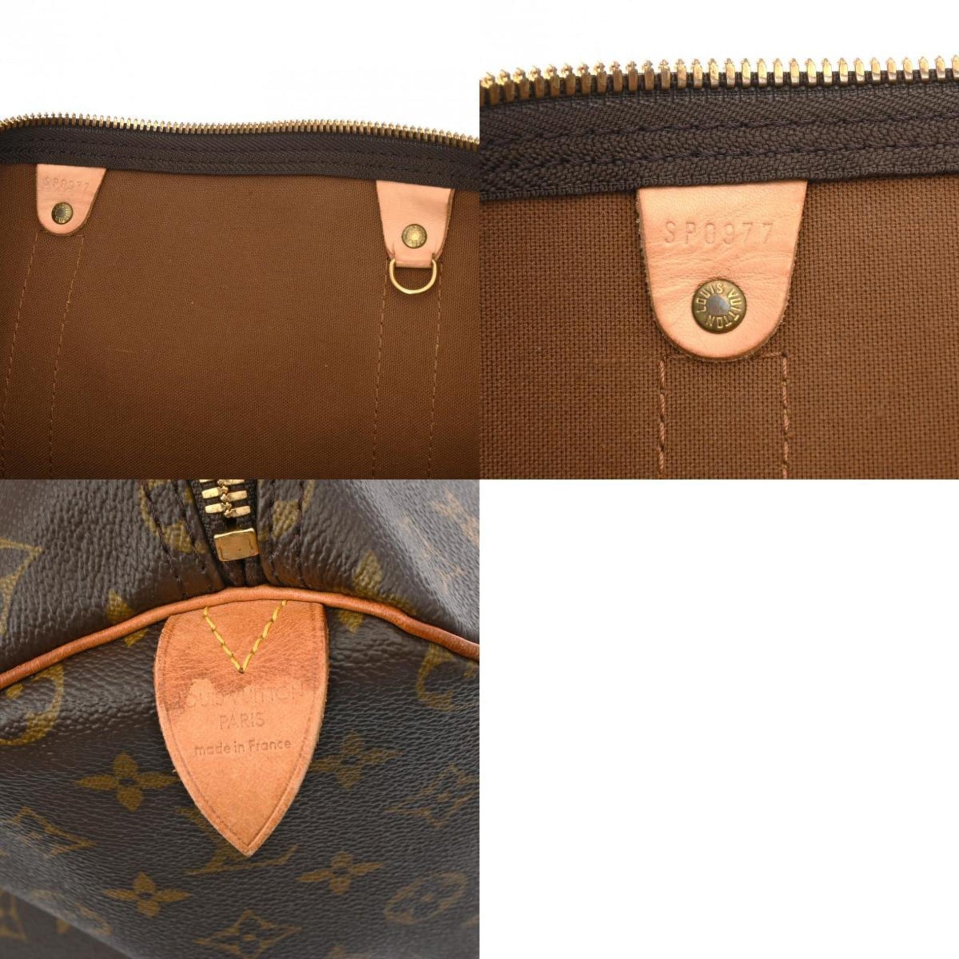 Louis Vuitton Keepall 50, Brown, Canvas, travel