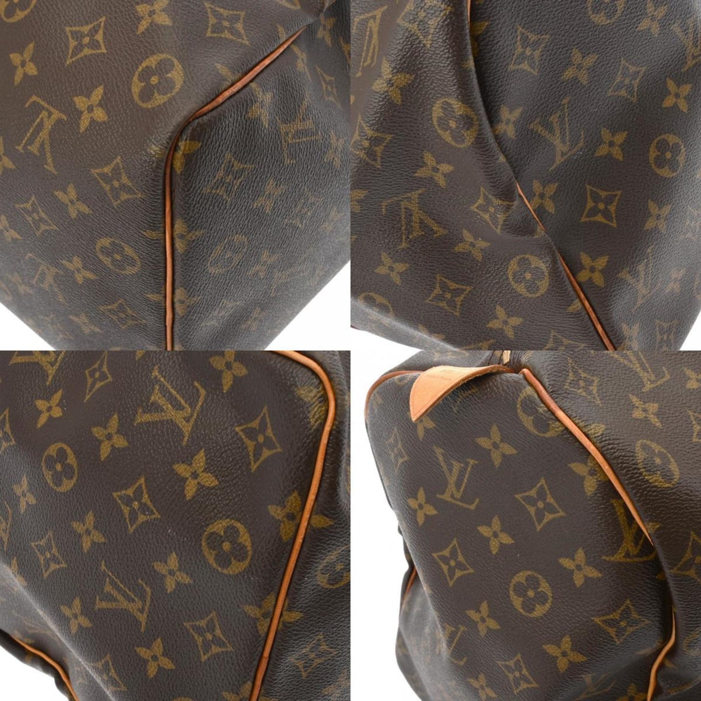 Louis Vuitton Keepall 50, Brown, Canvas, travel