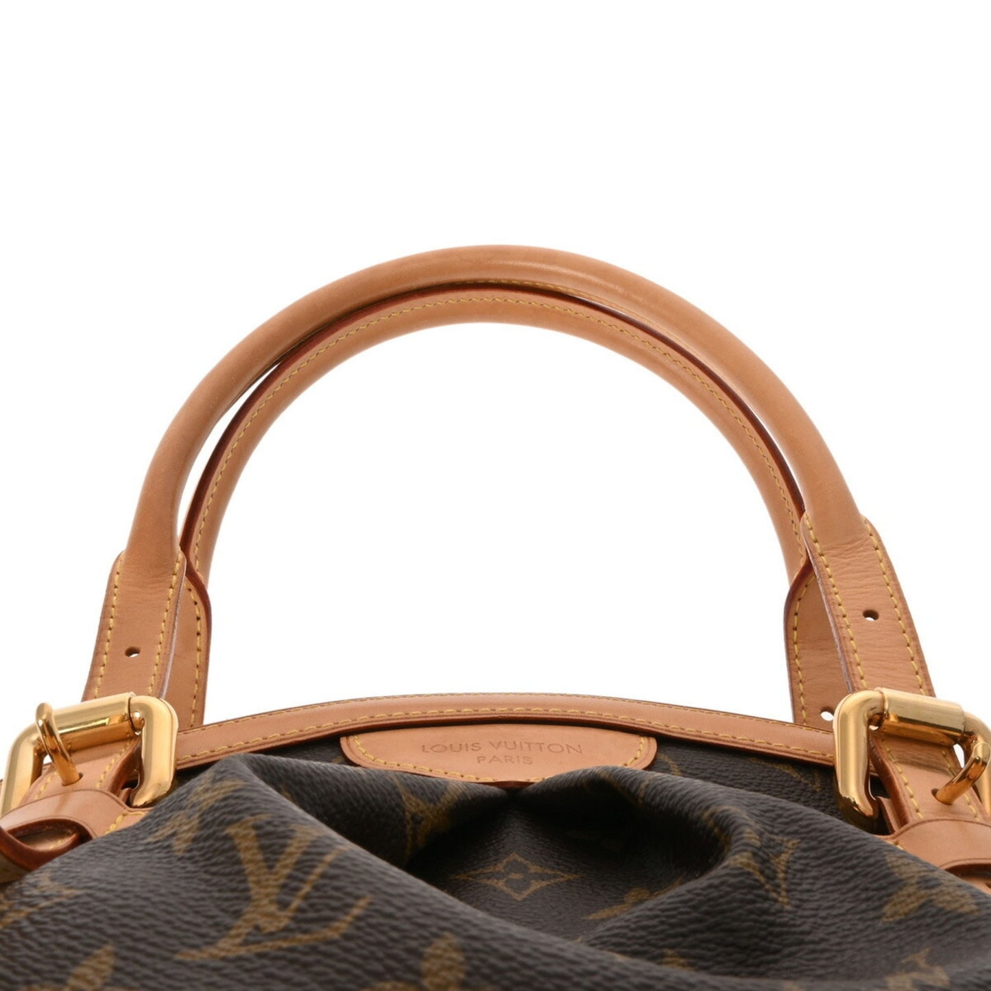 Louis Vuitton Tivoli, Brown, Canvas, handbag