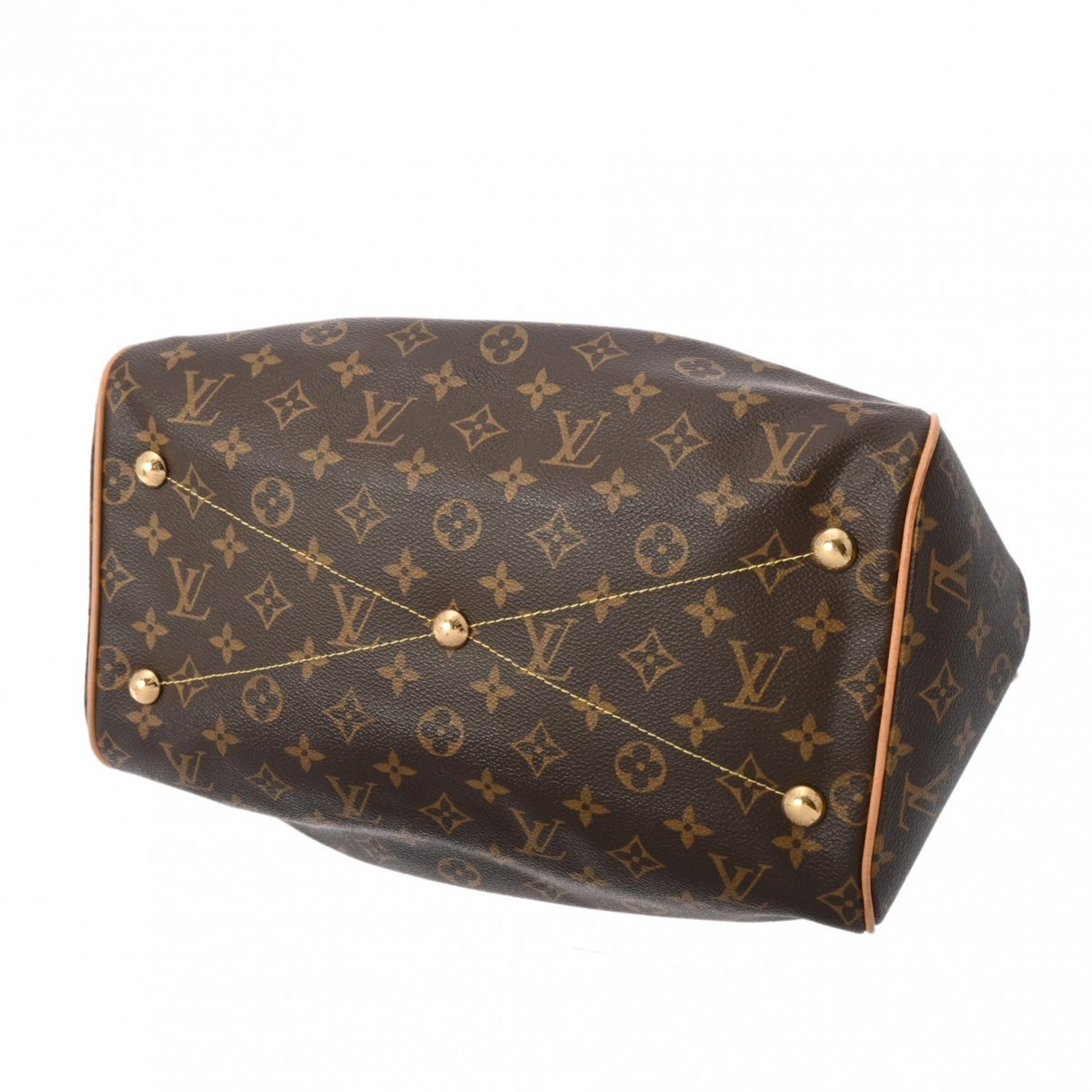 Louis Vuitton Tivoli, Brown, Canvas, handbag