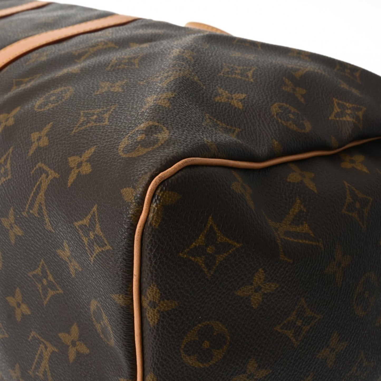 Louis Vuitton Keepall 50, Brown, Canvas, travel