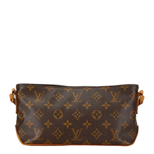 Louis Vuitton Trotteur, Brown, Canvas, shoulder