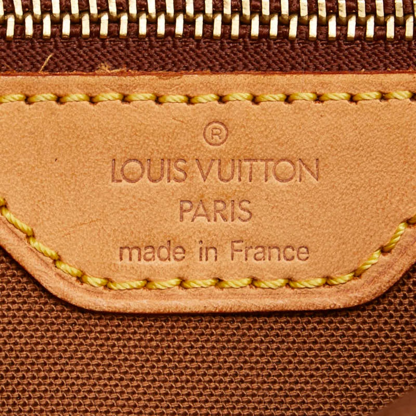 Louis Vuitton Trotteur, Brown, Canvas, shoulder