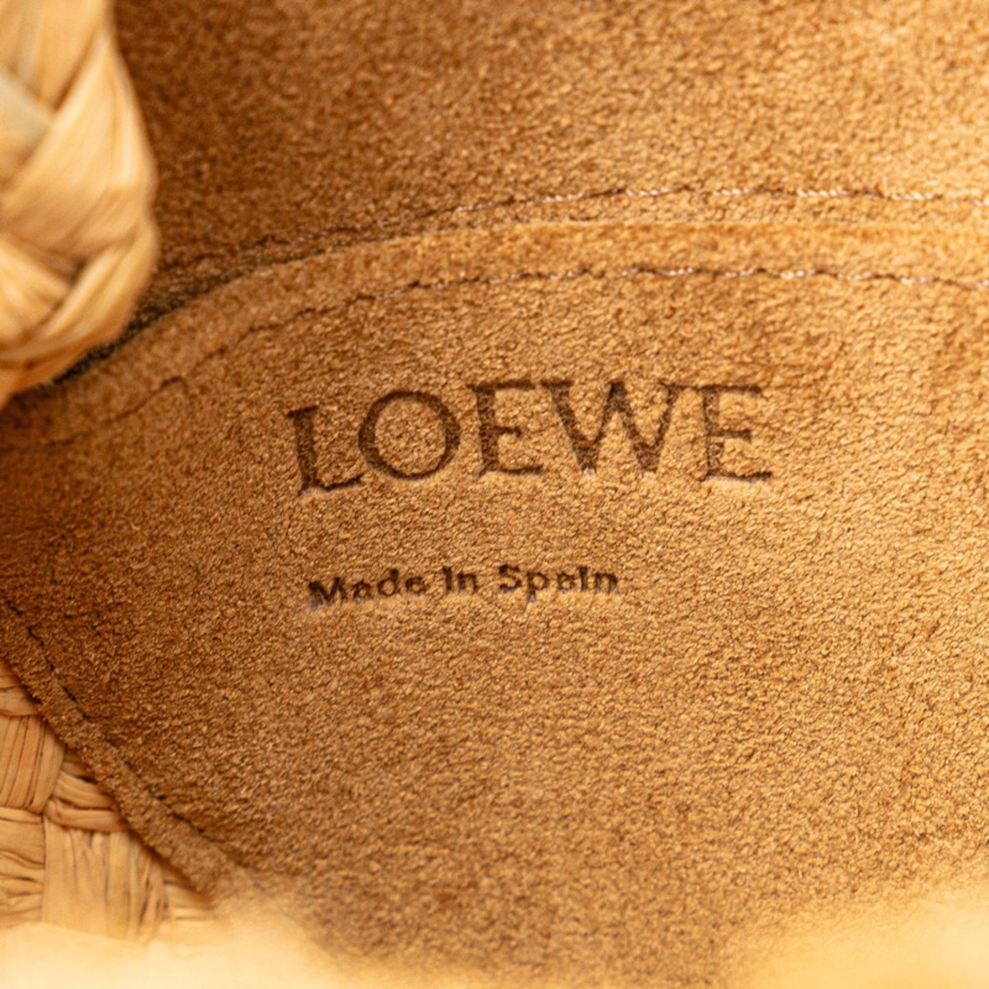 Loewe Anagram, Orange, Leather, shoulder