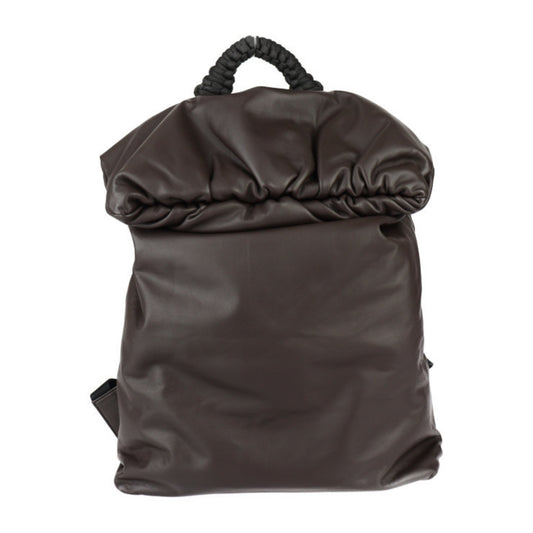 Bottega Veneta, Brown, Leather, backpack