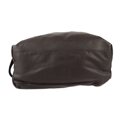 Bottega Veneta, Brown, Leather, backpack