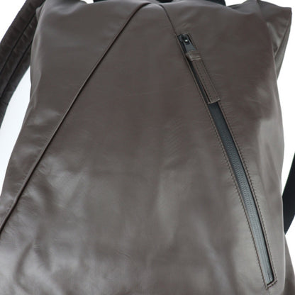 Bottega Veneta, Brown, Leather, backpack