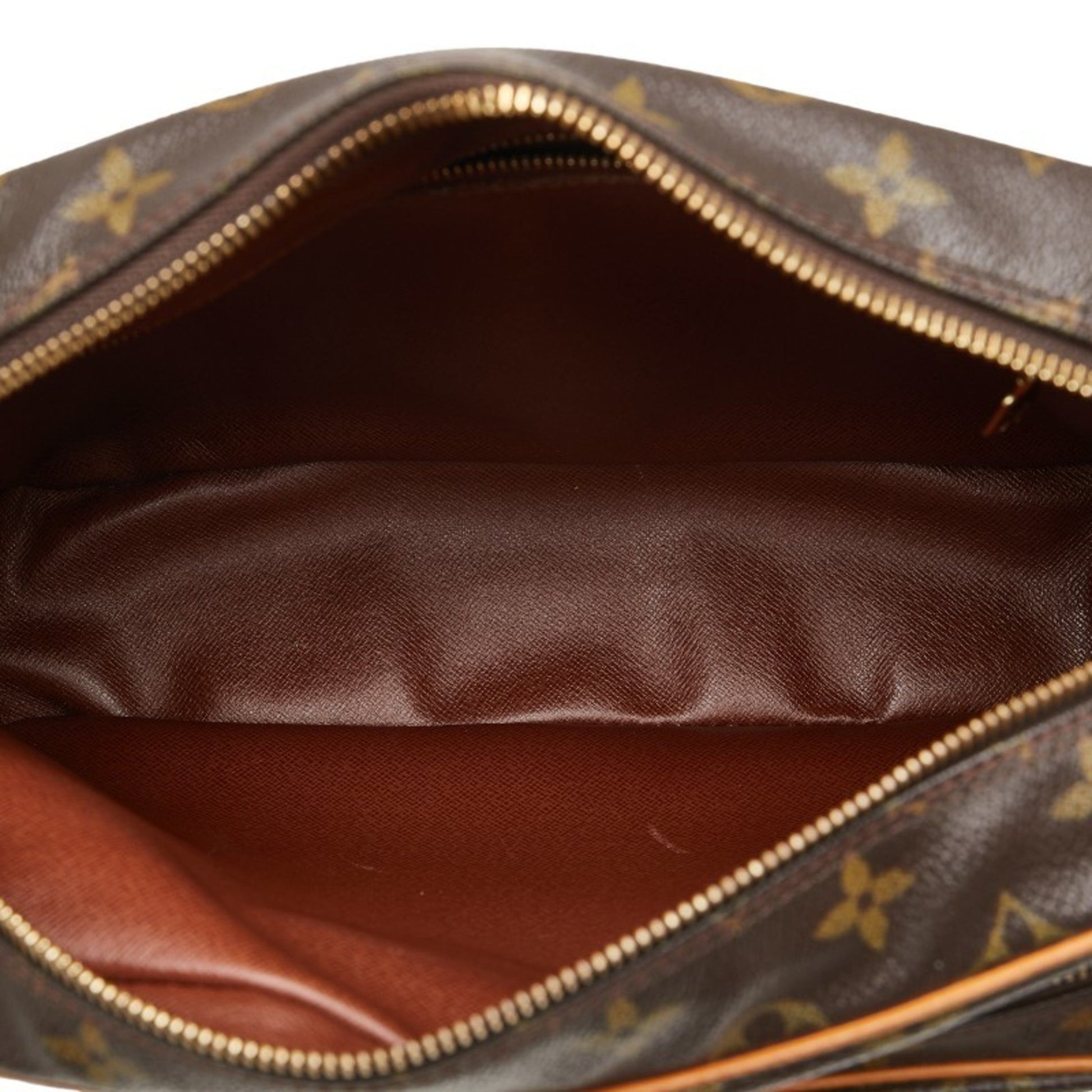 Louis Vuitton Nile, Brown, Canvas, shoulder