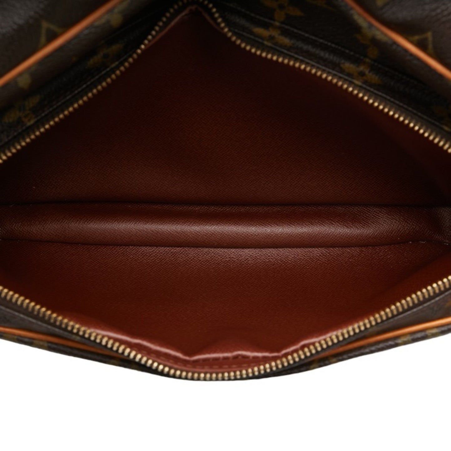 Louis Vuitton Nile, Brown, Canvas, shoulder