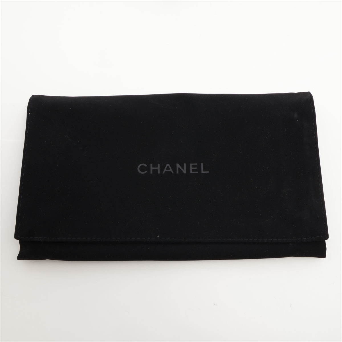 Chanel Boy, Black, Leather, wallet