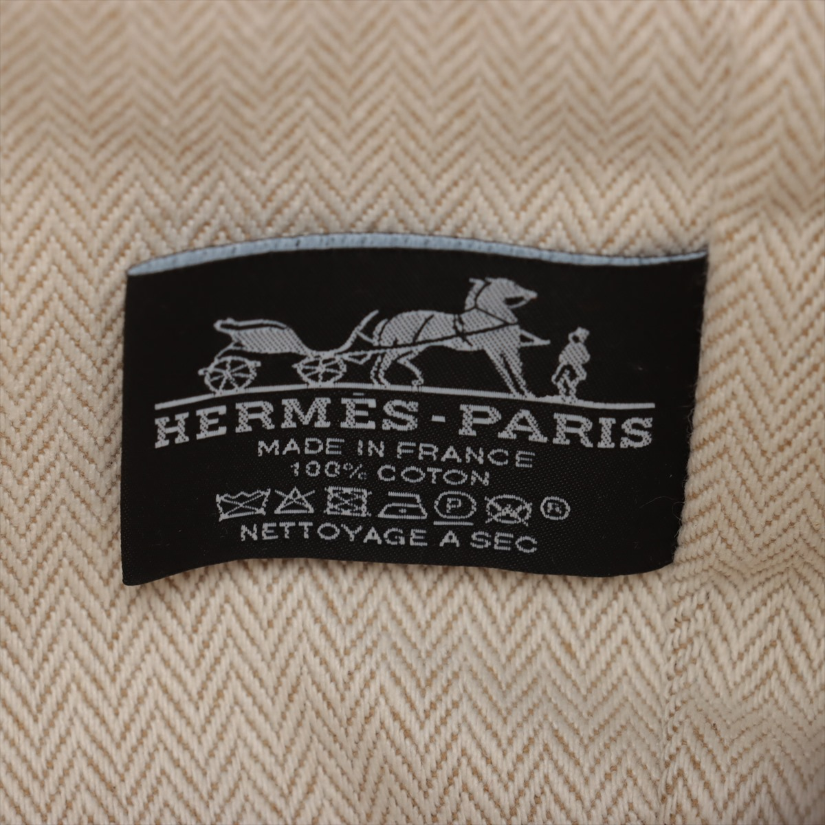 Hermès Bride-à-Brac, Beige, Canvas, handbag