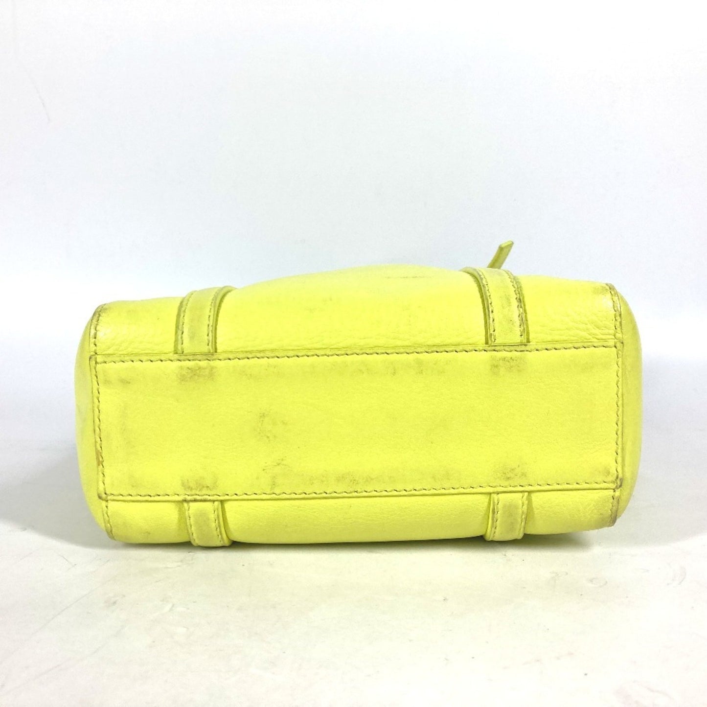 Balenciaga Everyday, Yellow, Leather, shoulder