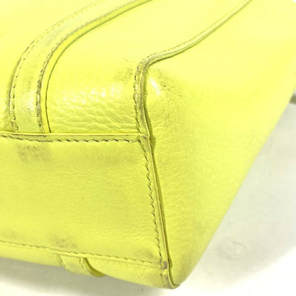 Balenciaga Everyday, Yellow, Leather, shoulder
