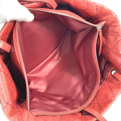 Chanel On the road, Pink, Leather, shoulder