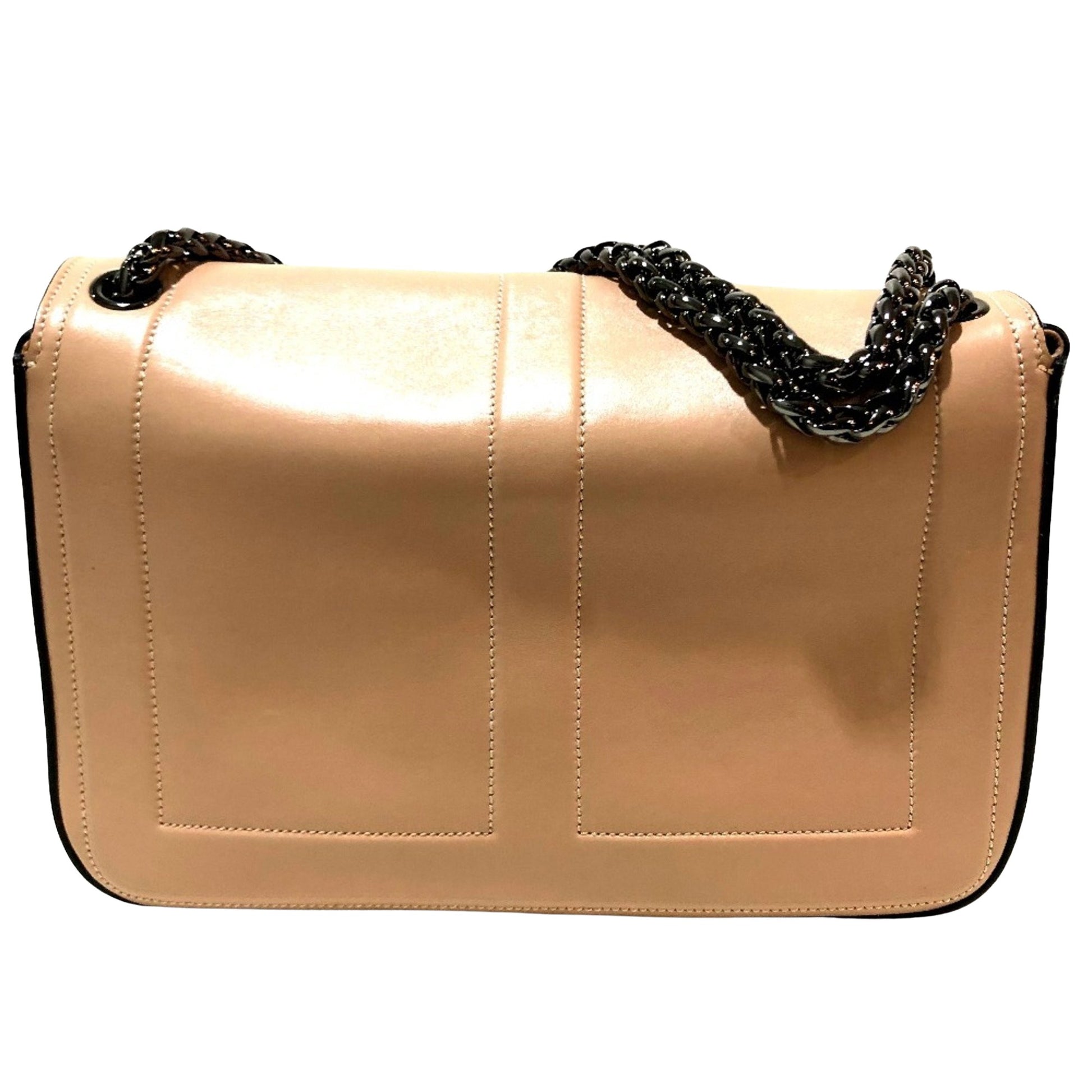 Christian Louboutin Sweet Charity, Beige, Leather, shoulder