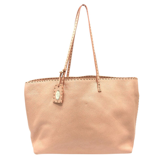 Fendi Selleria, Beige, Leather, tote