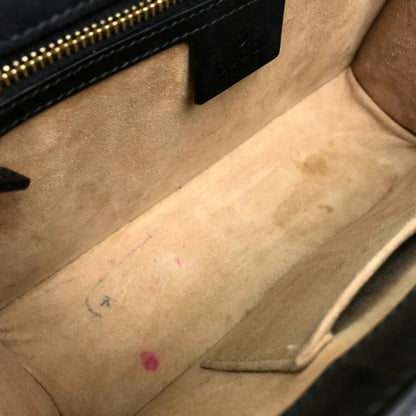 Gucci Sylvie, Black, Leather, shoulder