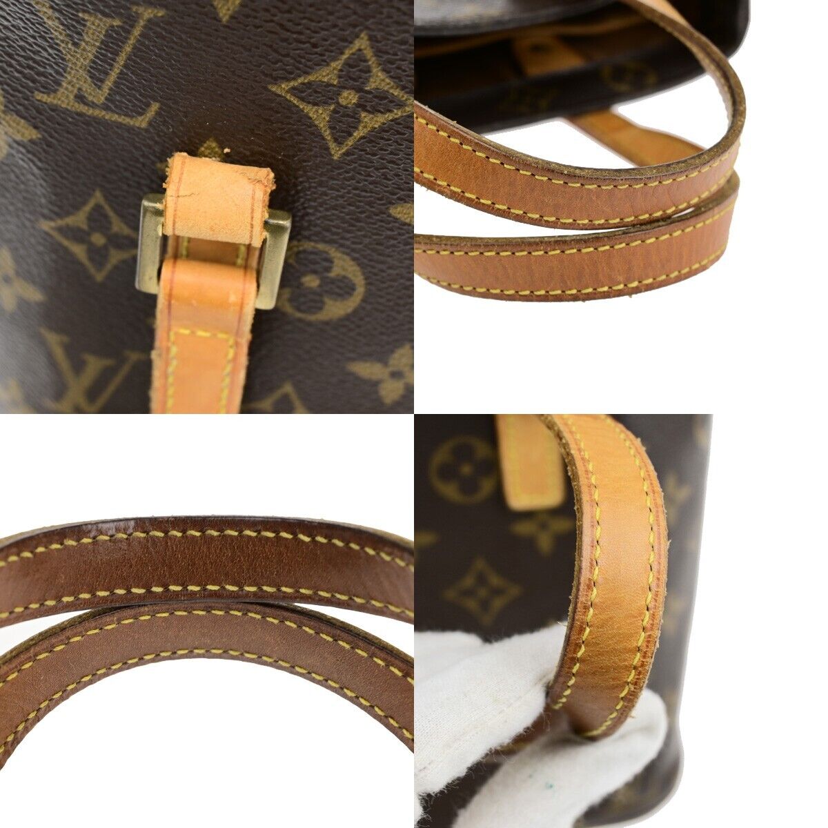 Louis Vuitton Vavin, Brown, Canvas, tote