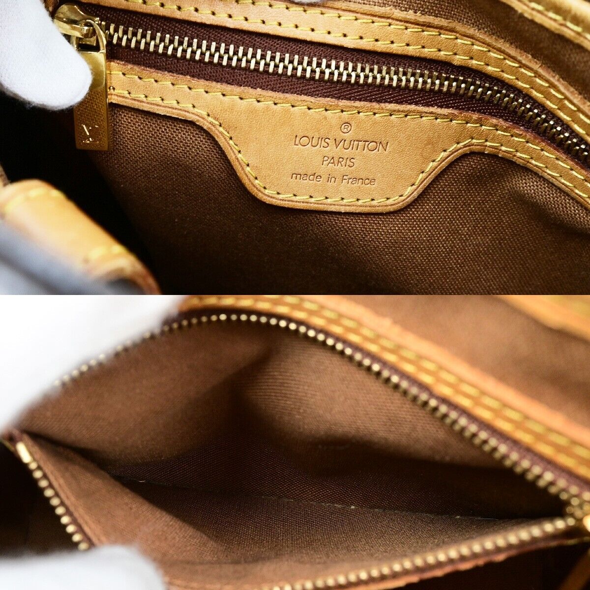 Louis Vuitton Vavin, Brown, Canvas, tote