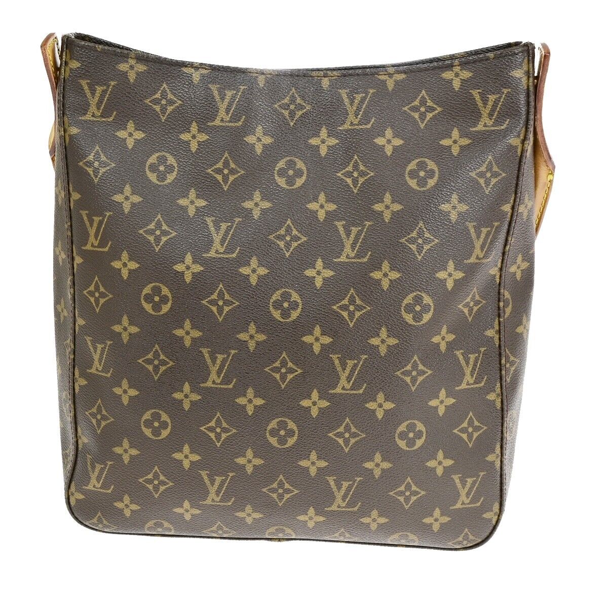 Louis Vuitton Looping GM, Brown, Canvas, shoulder