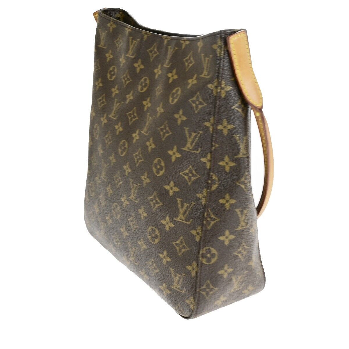 Louis Vuitton Looping GM, Brown, Canvas, shoulder