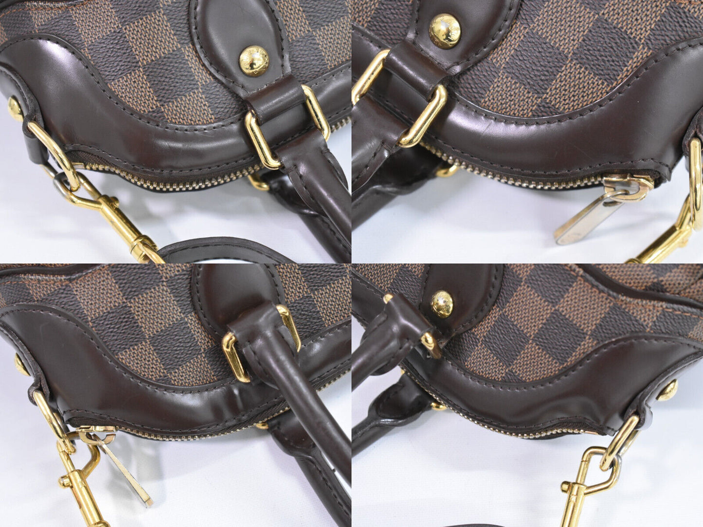 Louis Vuitton Trevi, Brown, Canvas, handbag