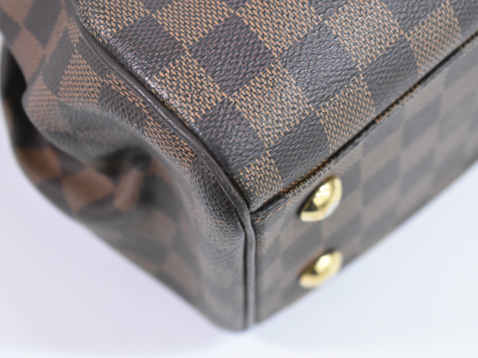 Louis Vuitton Trevi, Brown, Canvas, handbag