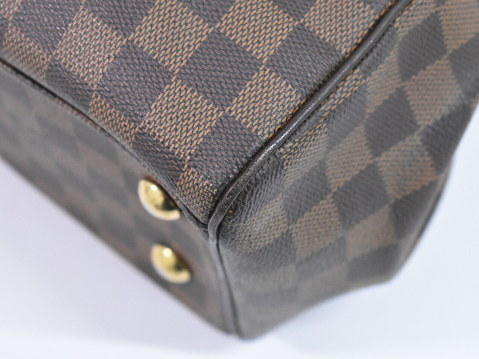 Louis Vuitton Trevi, Brown, Canvas, handbag