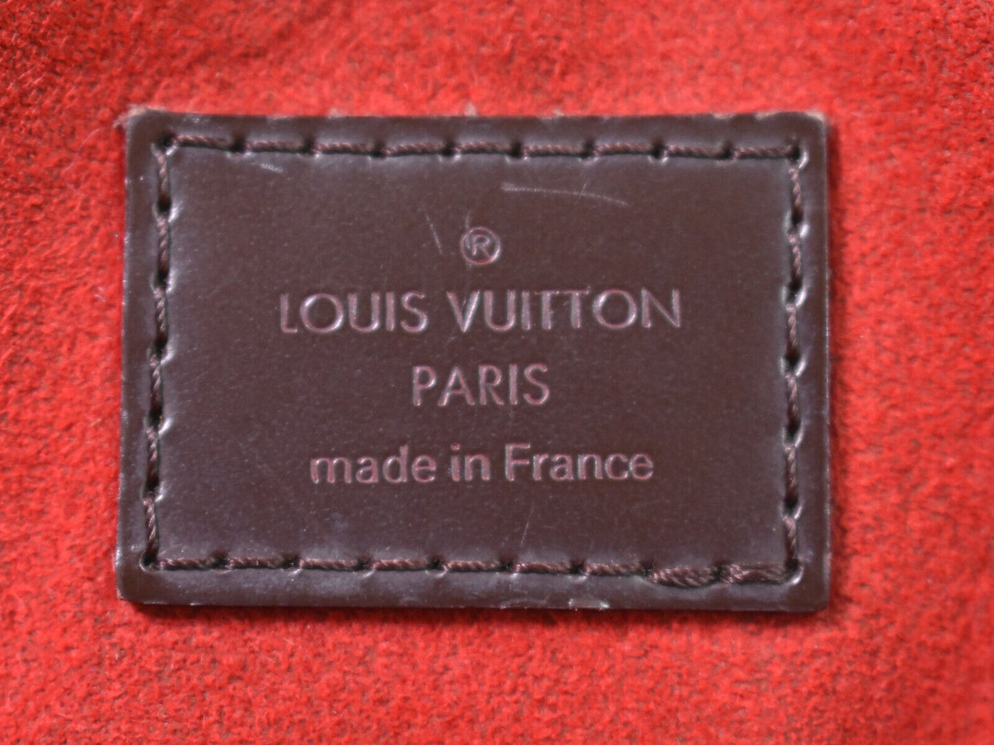 Louis Vuitton Trevi, Brown, Canvas, handbag