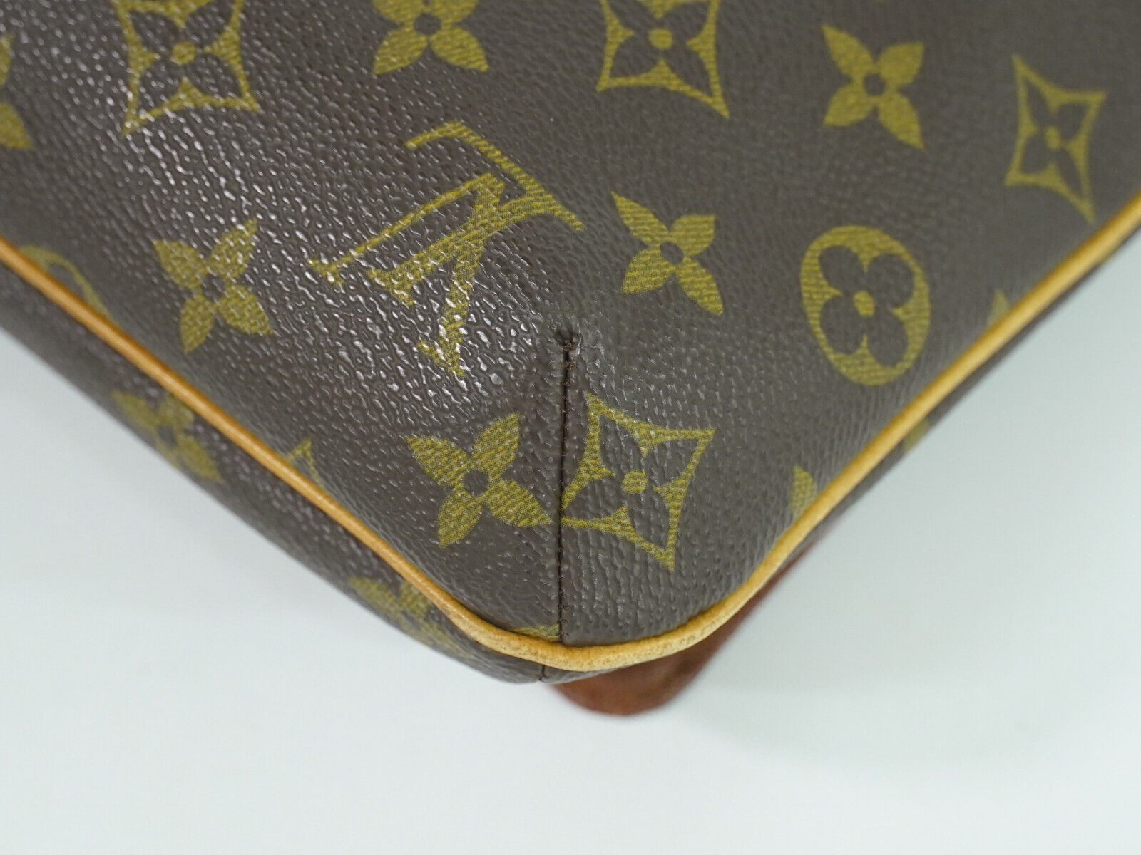 Louis Vuitton Musette Tango, Brown, Canvas, shoulder