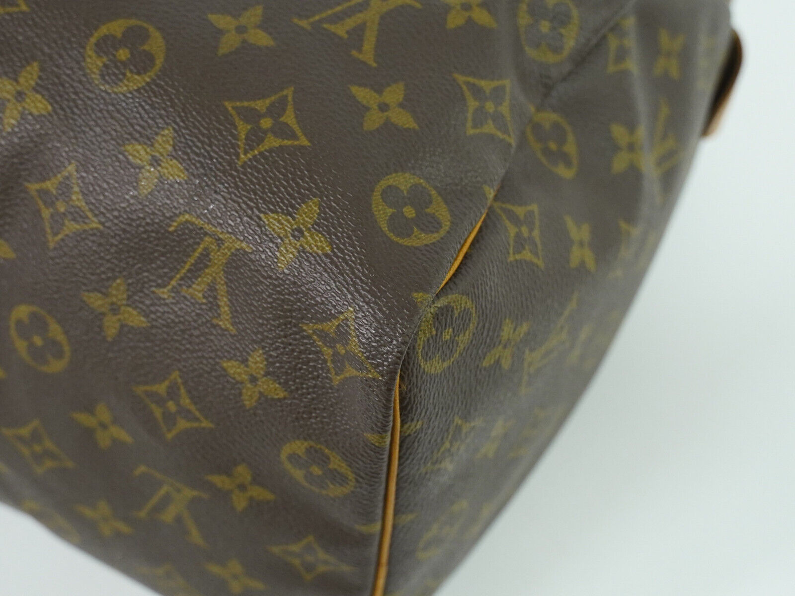 Louis Vuitton Speedy 35, Brown, Canvas, handbag