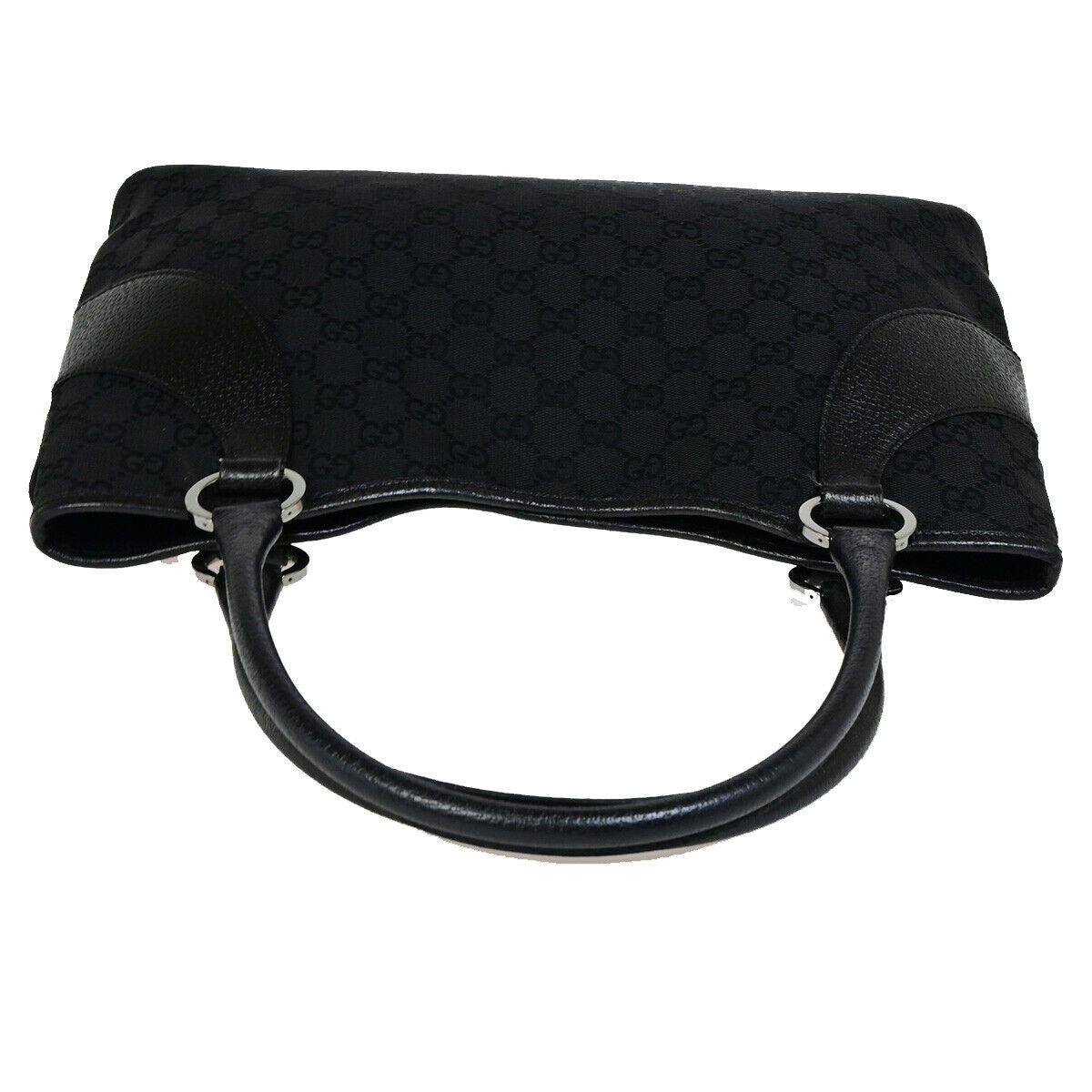 Gucci GG canvas, Black, Canvas, handbag