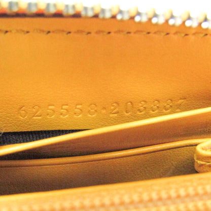 Gucci GG embossé, Yellow, Leather, wallet